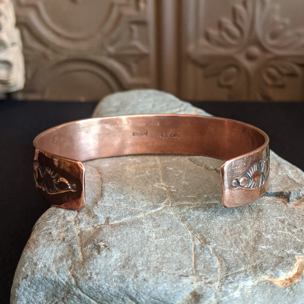 Copper & Silver Cuff by C.R. Little GJ-BRC-0066