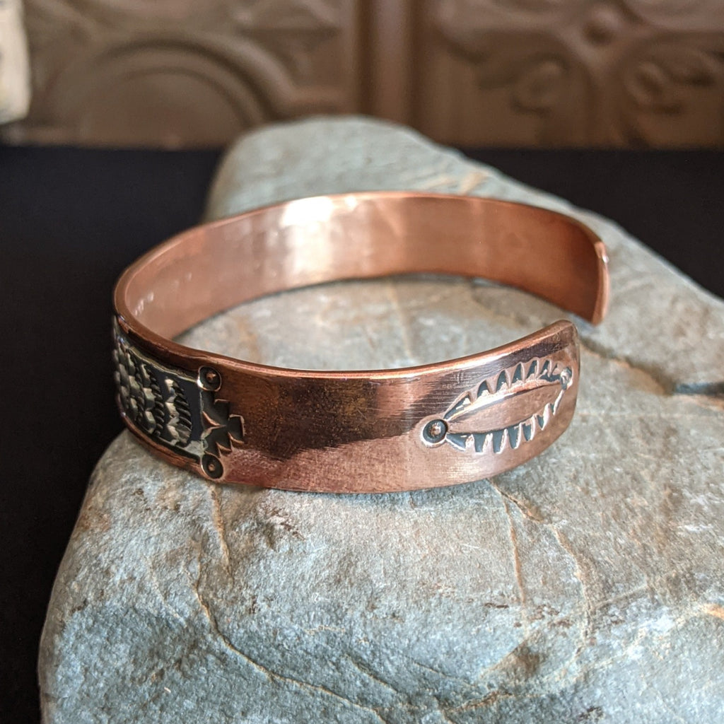 Copper & Silver Cuff by R.C. Little GJ-BRC-0067