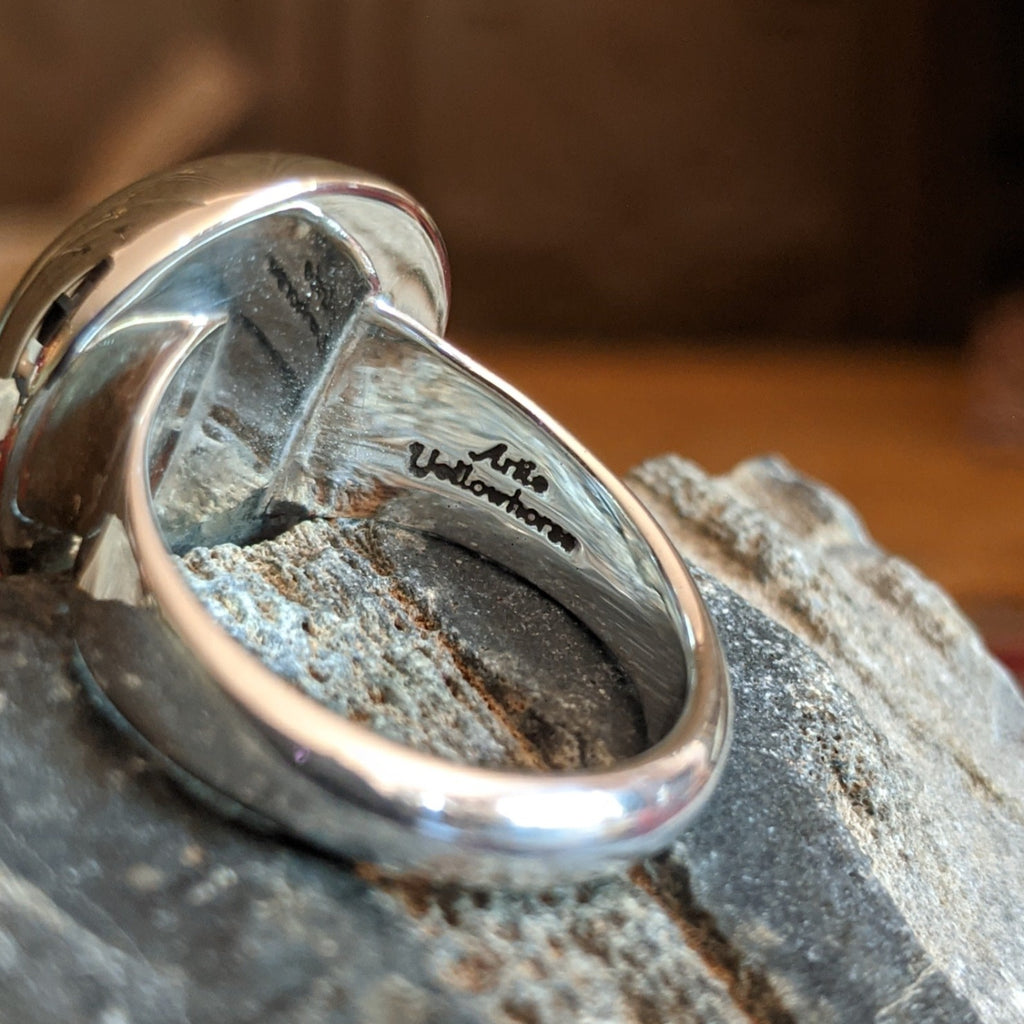 Sterling Silver Ring by Artie Yellowhorse GJ-RNG-0064