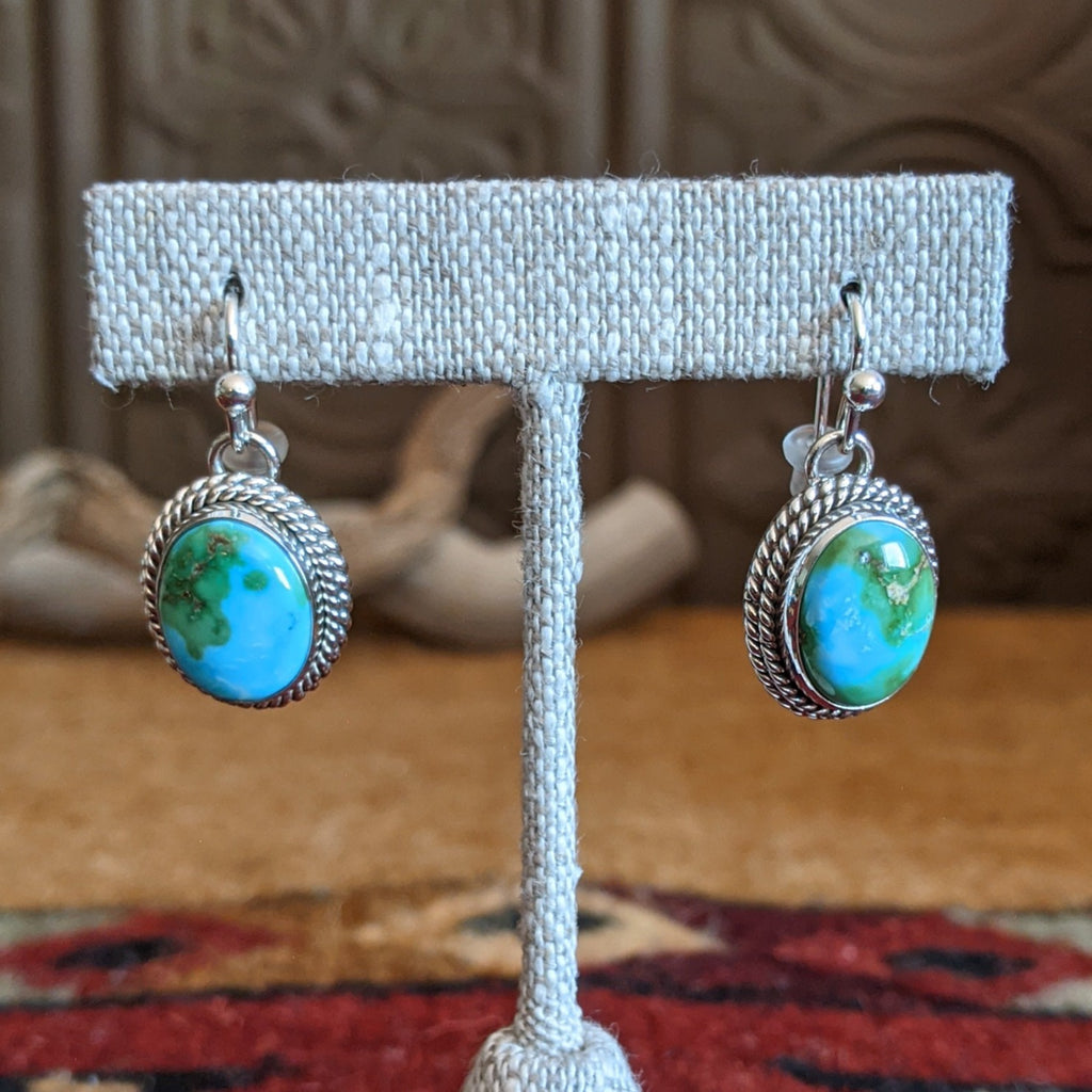 Sonoran Gold Turquoise Earrings by Artie Yellowhorse GJ-ERN-0059'