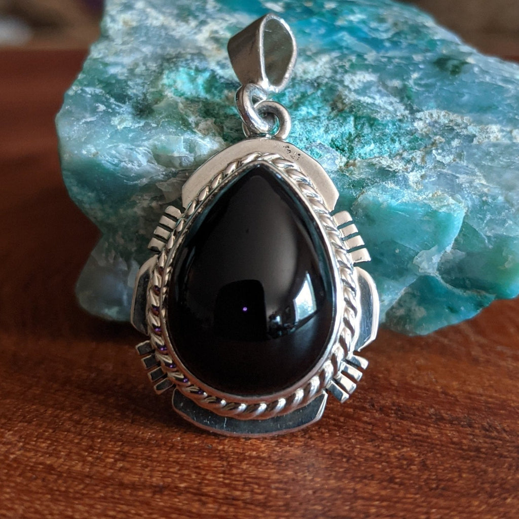 Black Onyx Pendant by Jake Sampson GJ-PND-0047