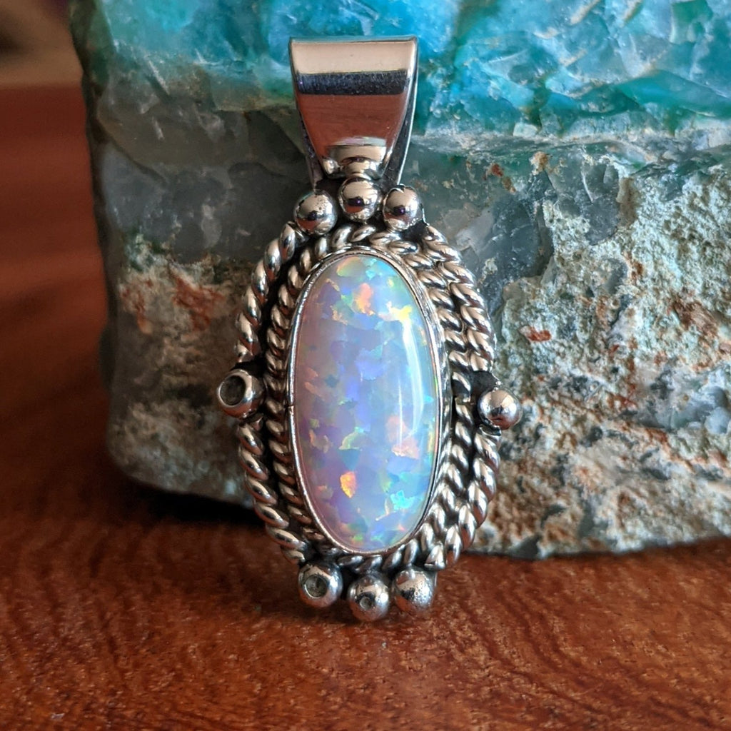 Navajo Made Opal Pendant GJ-PND-0050