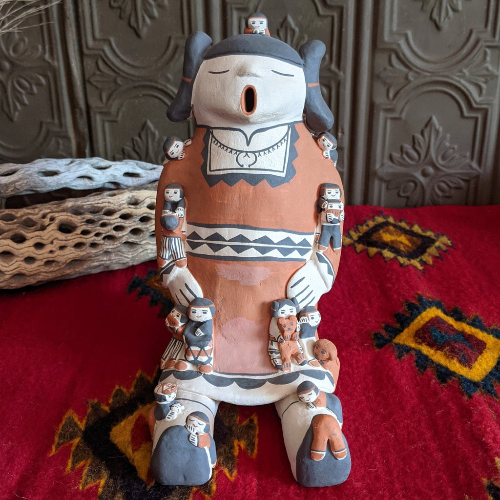 Cochiti Pueblo Male Storyteller by Rose M. Brown SWT-0005