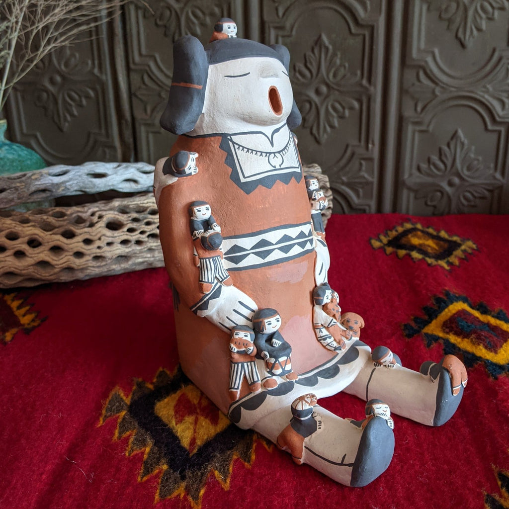 Cochiti Pueblo Male Storyteller by Rose M. Brown SWT-0005