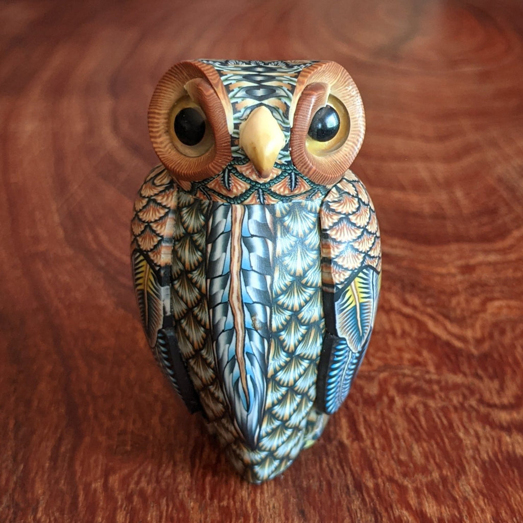 "Owl Baby" Fimocreation by Jon Anderson GF-0166