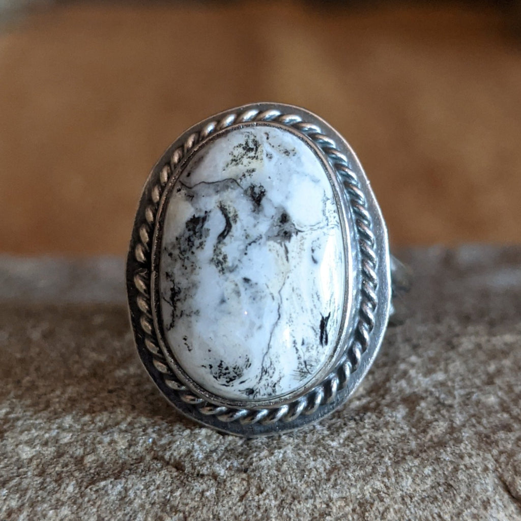 White Buffalo Ring by Jake Sampson SWSG-RNG-0017