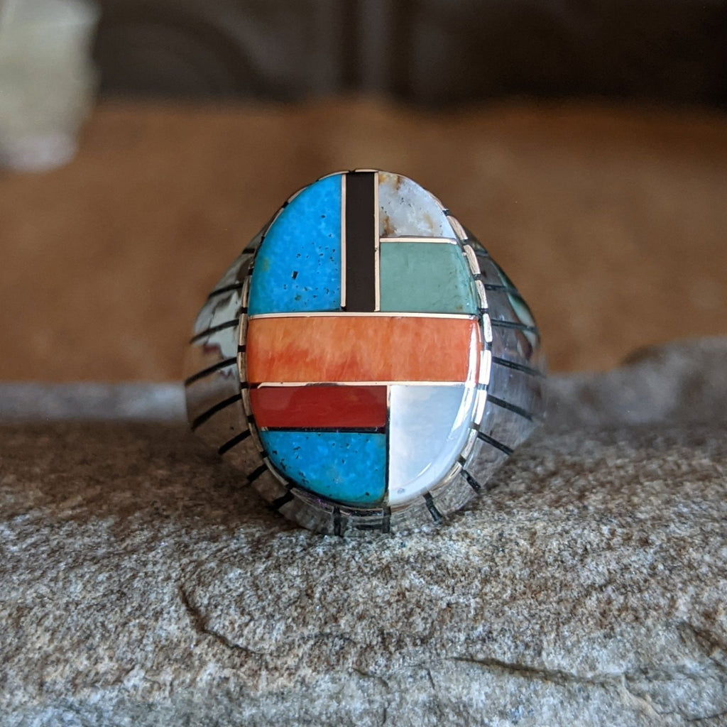 Multi-stone Inlay Ring by R. Lincoln SWSG-RNG-0029