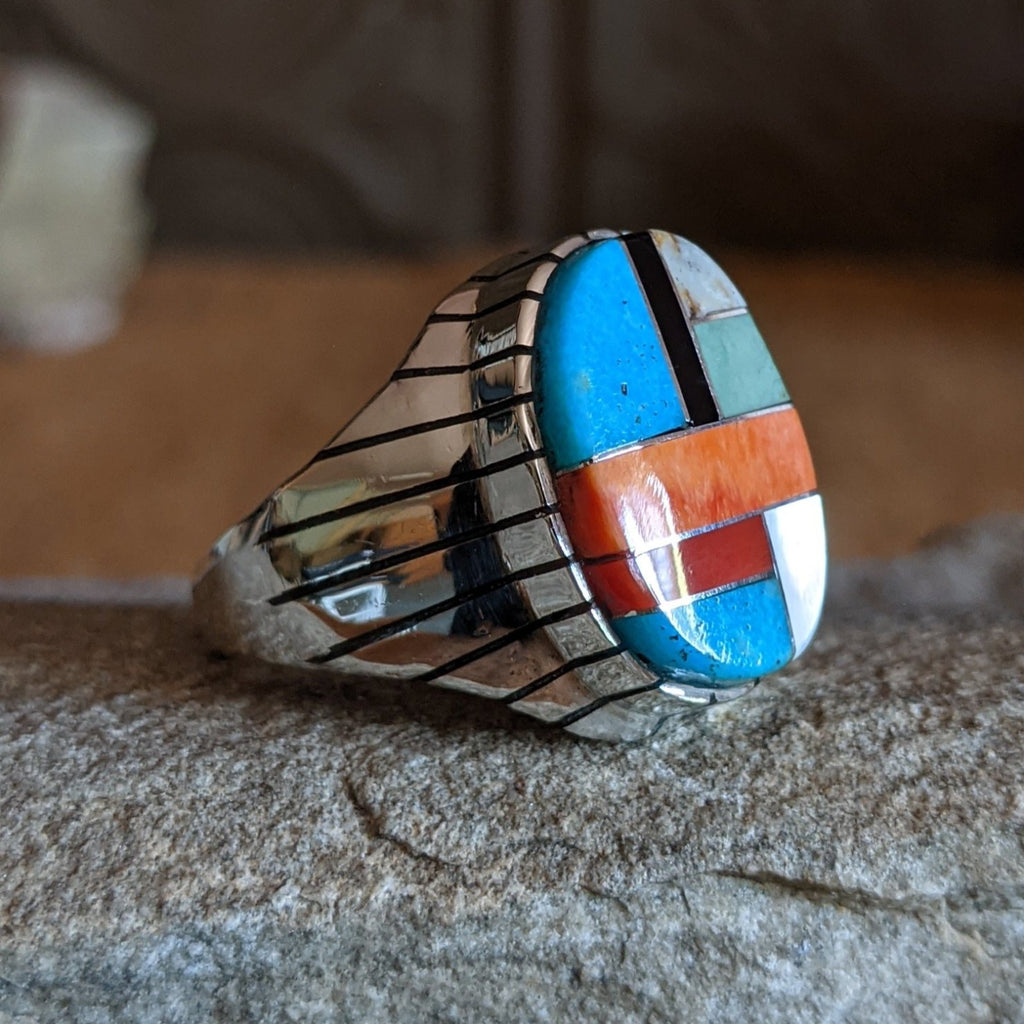 Multi-stone Inlay Ring by R. Lincoln SWSG-RNG-0029