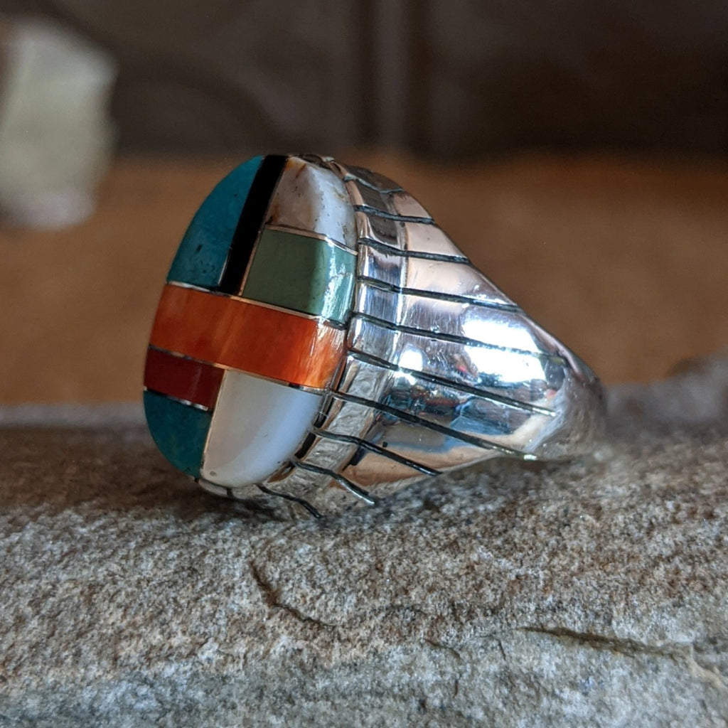 Multi-stone Inlay Ring by R. Lincoln SWSG-RNG-0029