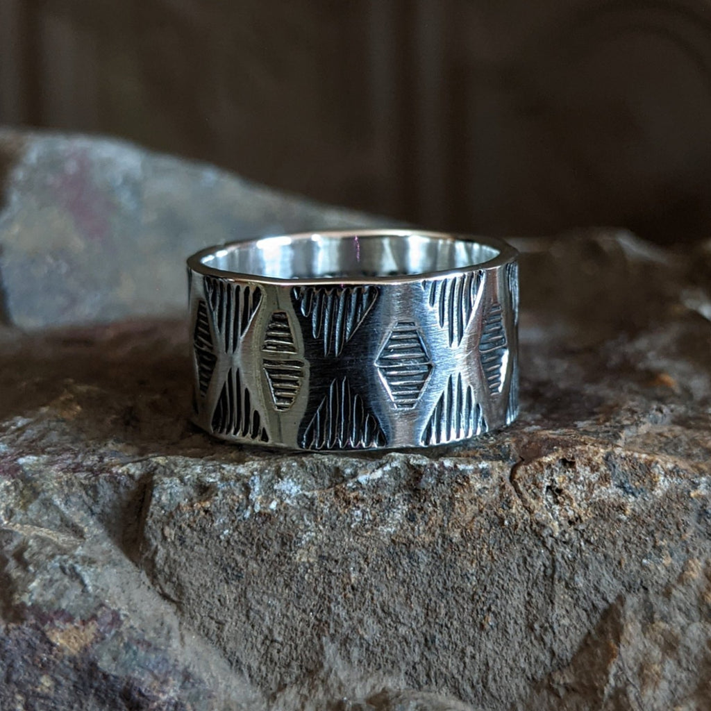 Silver Ring by Drew M. Ruiz & Chris Billie SWSG-RNG-0037