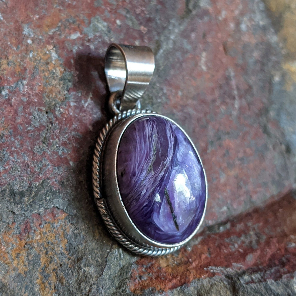 Charoite Pendant by Scott Skeets GJ-PND-0075