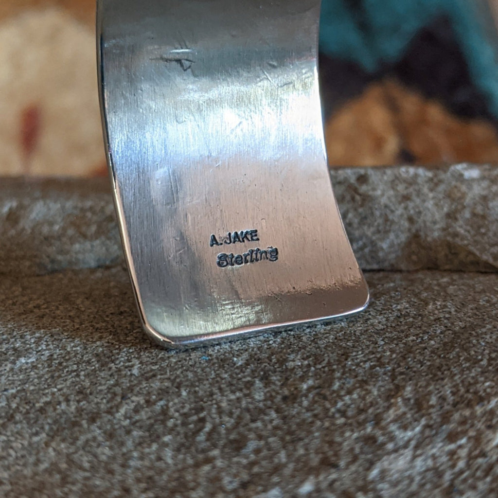 Stamped Silver Cuff by Albert Jake SWSG-BRC-0028