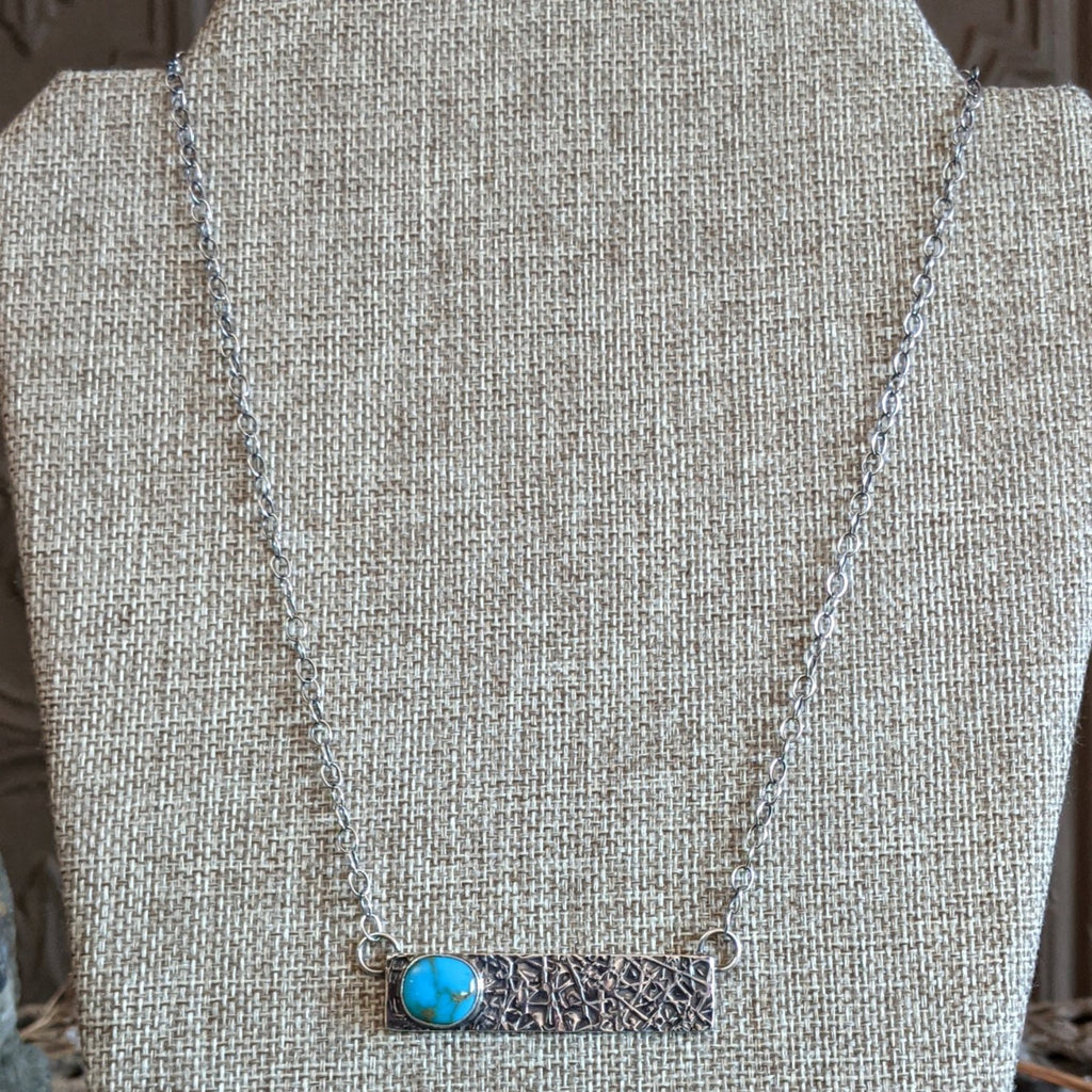 Royston Turquoise Necklace by Everett & Mary Teller GJ-NKL-0032