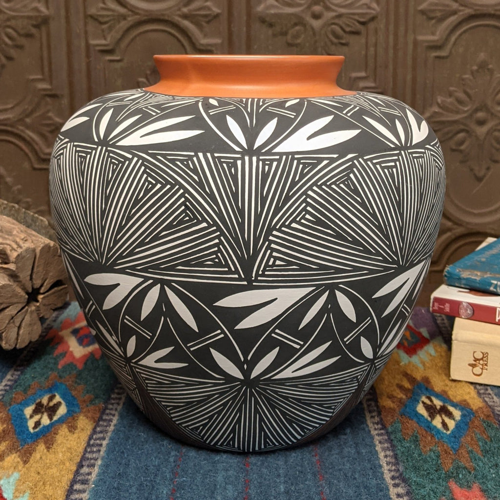 Acoma Pottery by B. Ortiz SWT-POT-0012