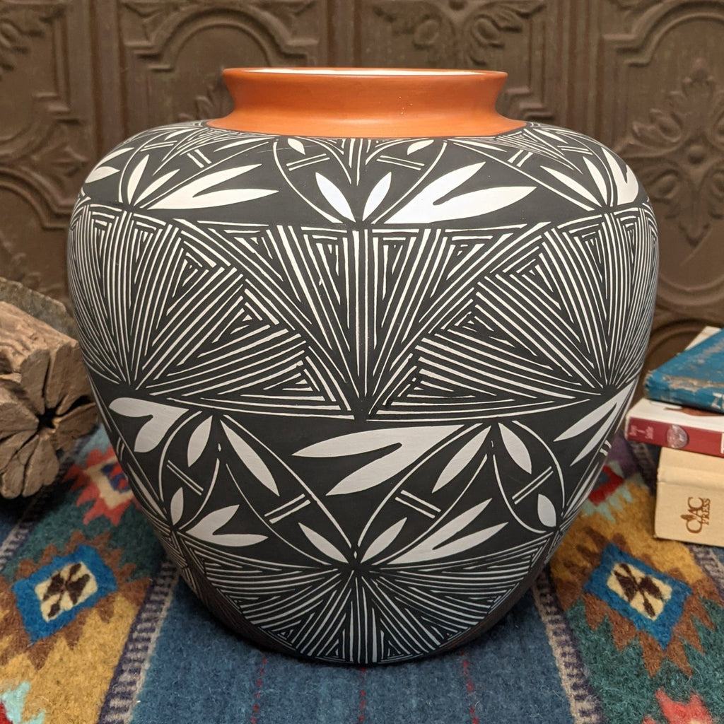 Acoma Pottery by B. Ortiz SWT-POT-0012