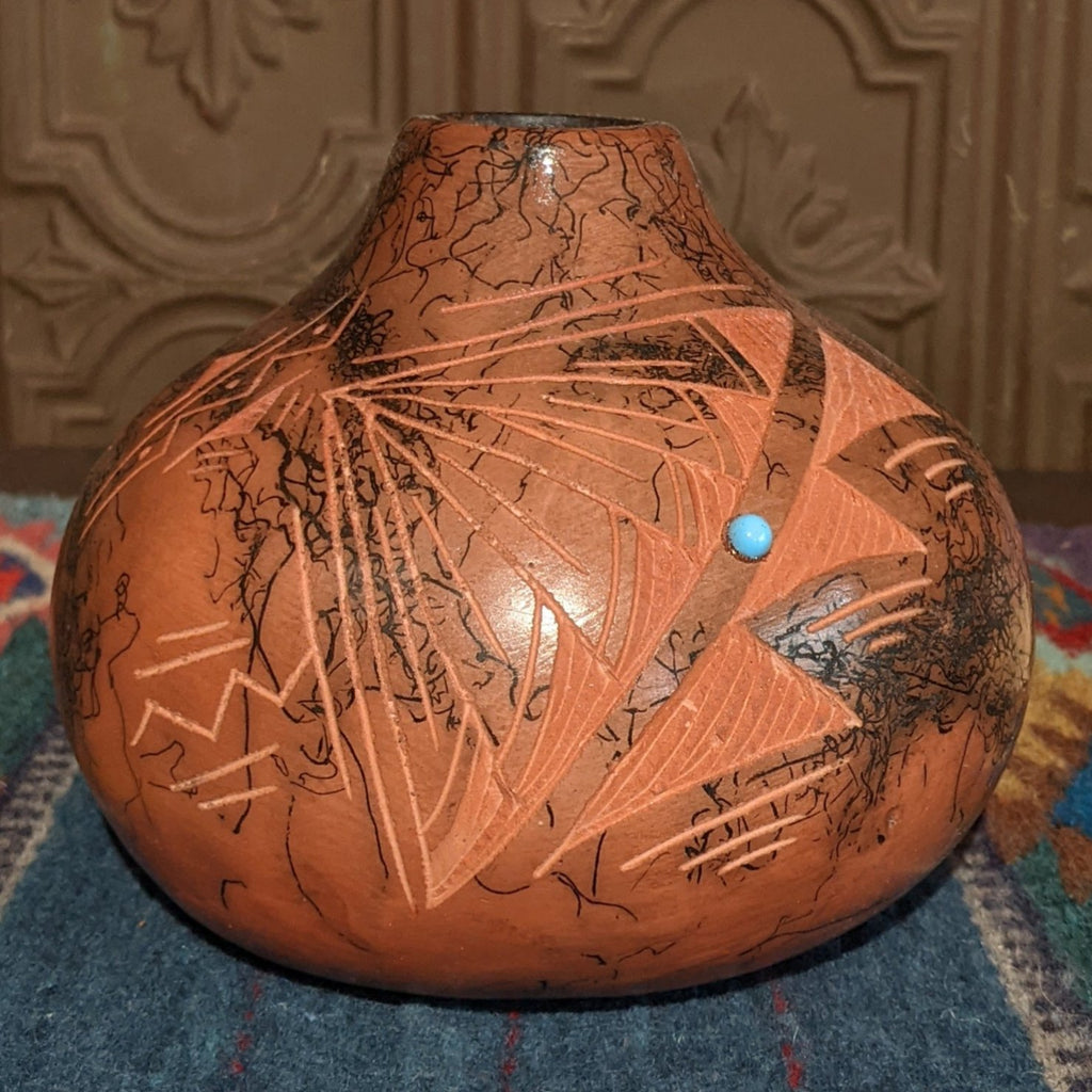 Navajo Horsehair Pottery by Vail Family SWT-POT-0020