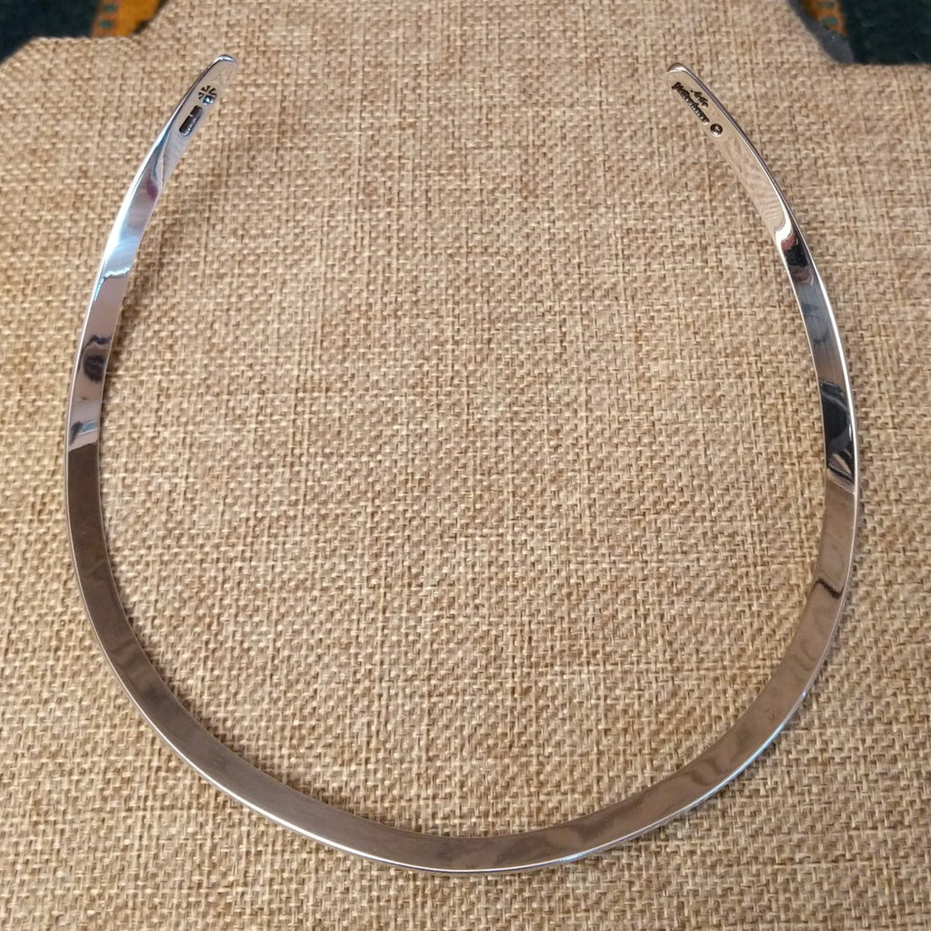 Silver Collar by Artie Yellowhorse GJ-NKL-0002