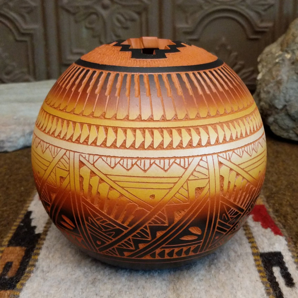 Laguna Spherical Pot by Diane Aragon SWT-POT-0053