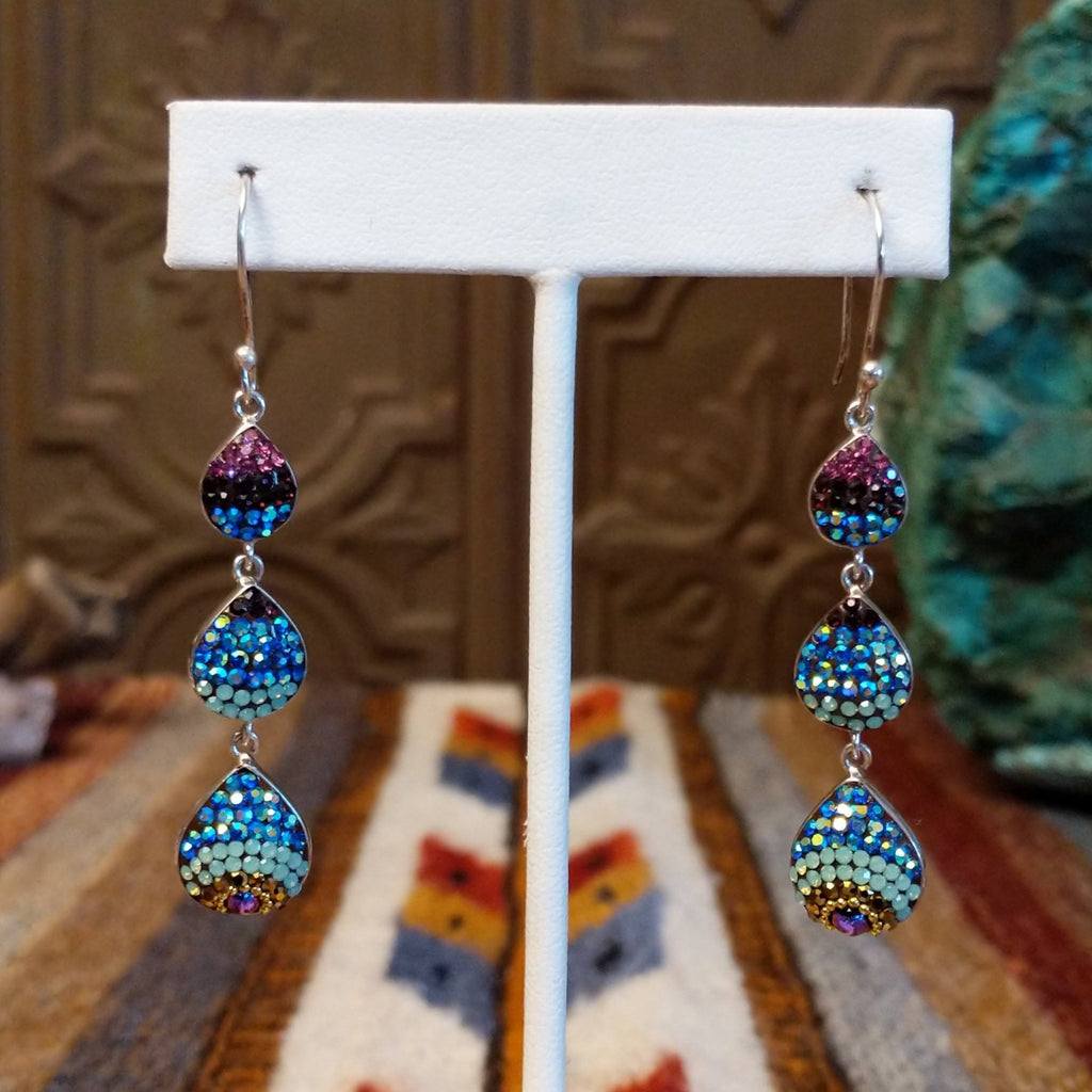 Raindrop Dangle Earrings by Mosaico GF-ERN-0603