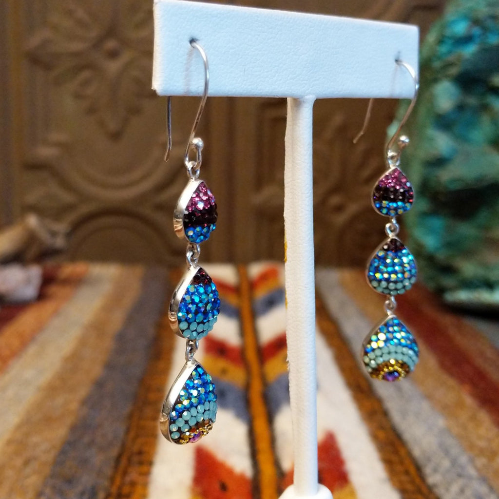 Raindrop Dangle Earrings by Mosaico GF-ERN-0603