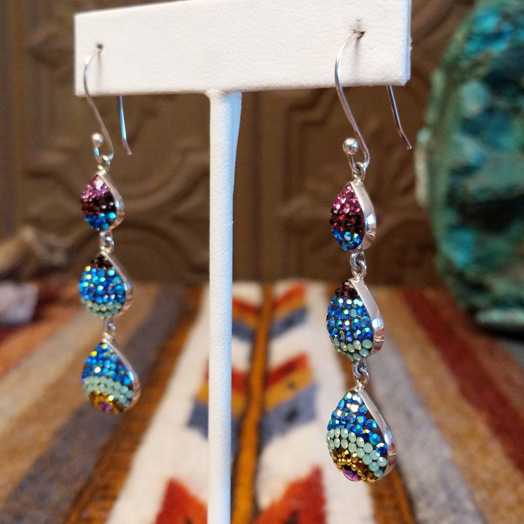 Raindrop Dangle Earrings by Mosaico GF-ERN-0603