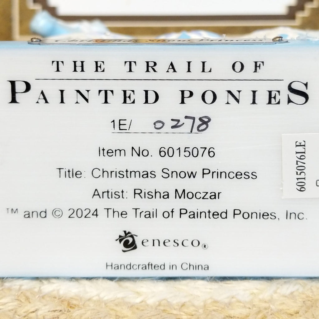 "Christmas Snow Princess” The Trail of the Painted Ponies by Risha Moczar GF-6015076LE