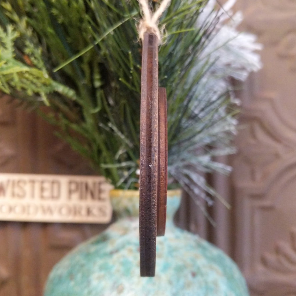 Desert Saguaro Wood Ornament by Twisted Pine Woodworks GF-ORN-TPO-101