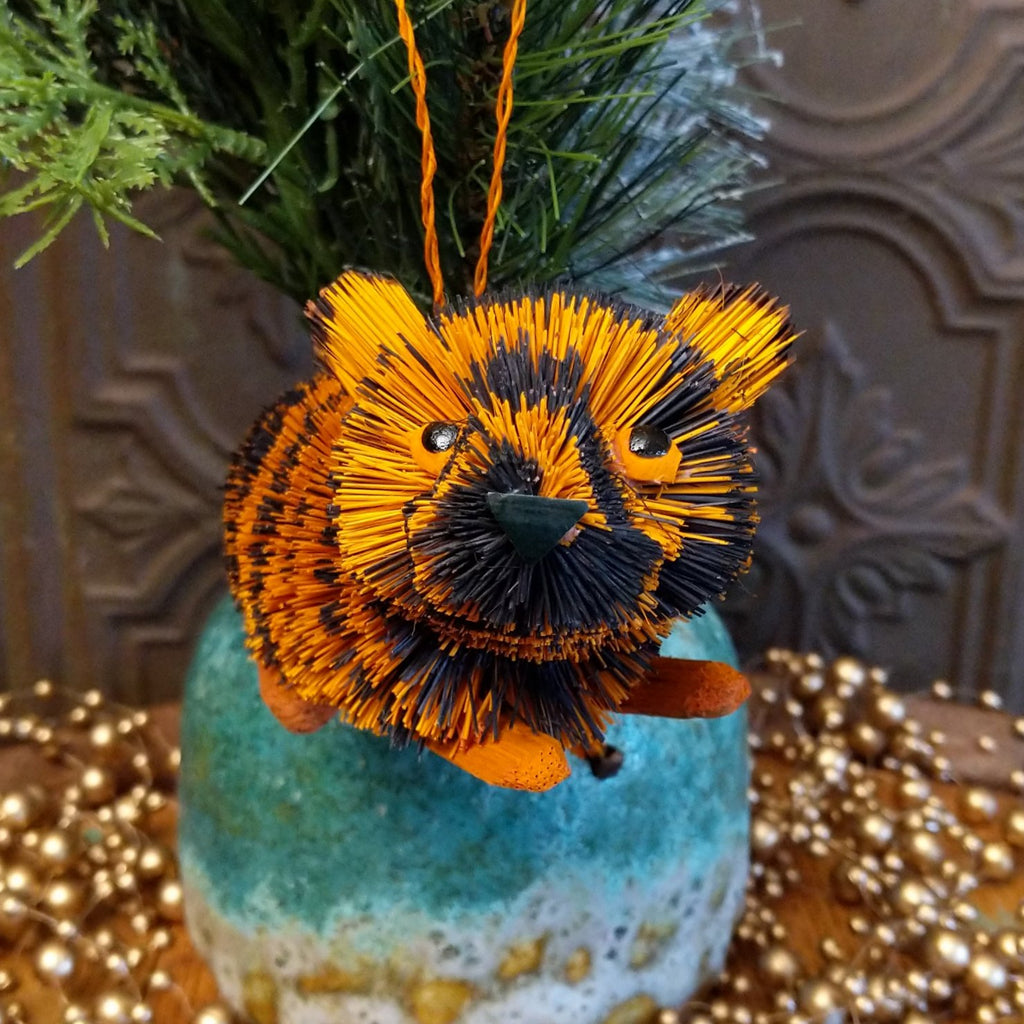 Tiger Bristle Brush Ornament GF-ORN-BRUSHOR91