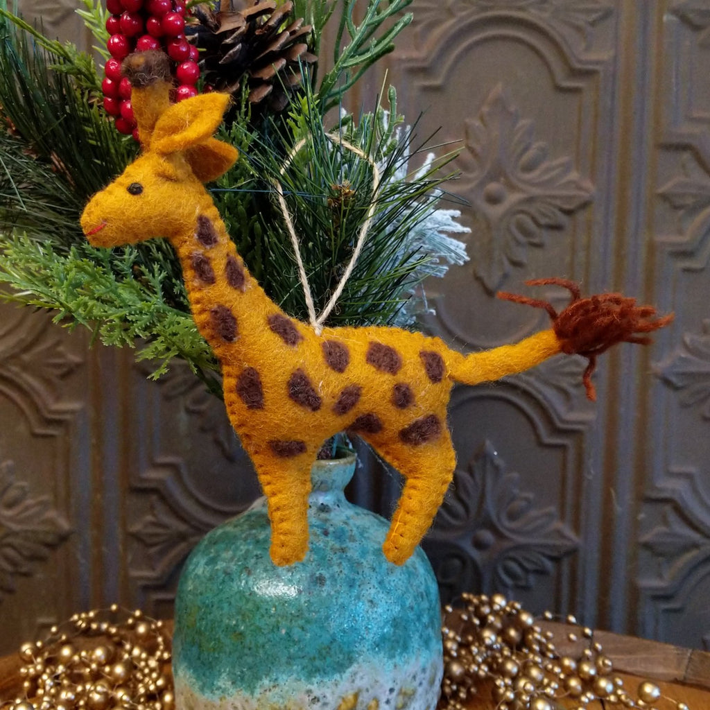 Giraffe Felt Ornament GF-ORN-FO332-3