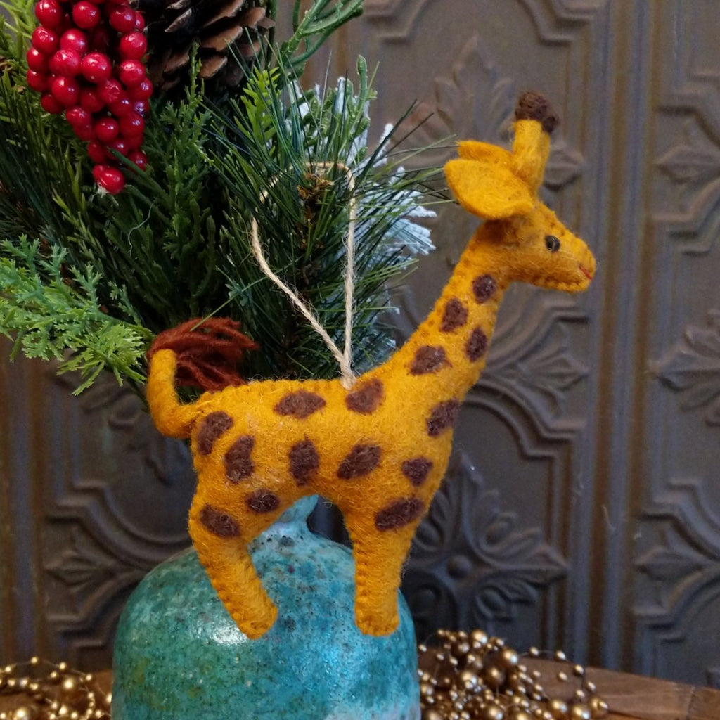 Giraffe Felt Ornament GF-ORN-FO332-3