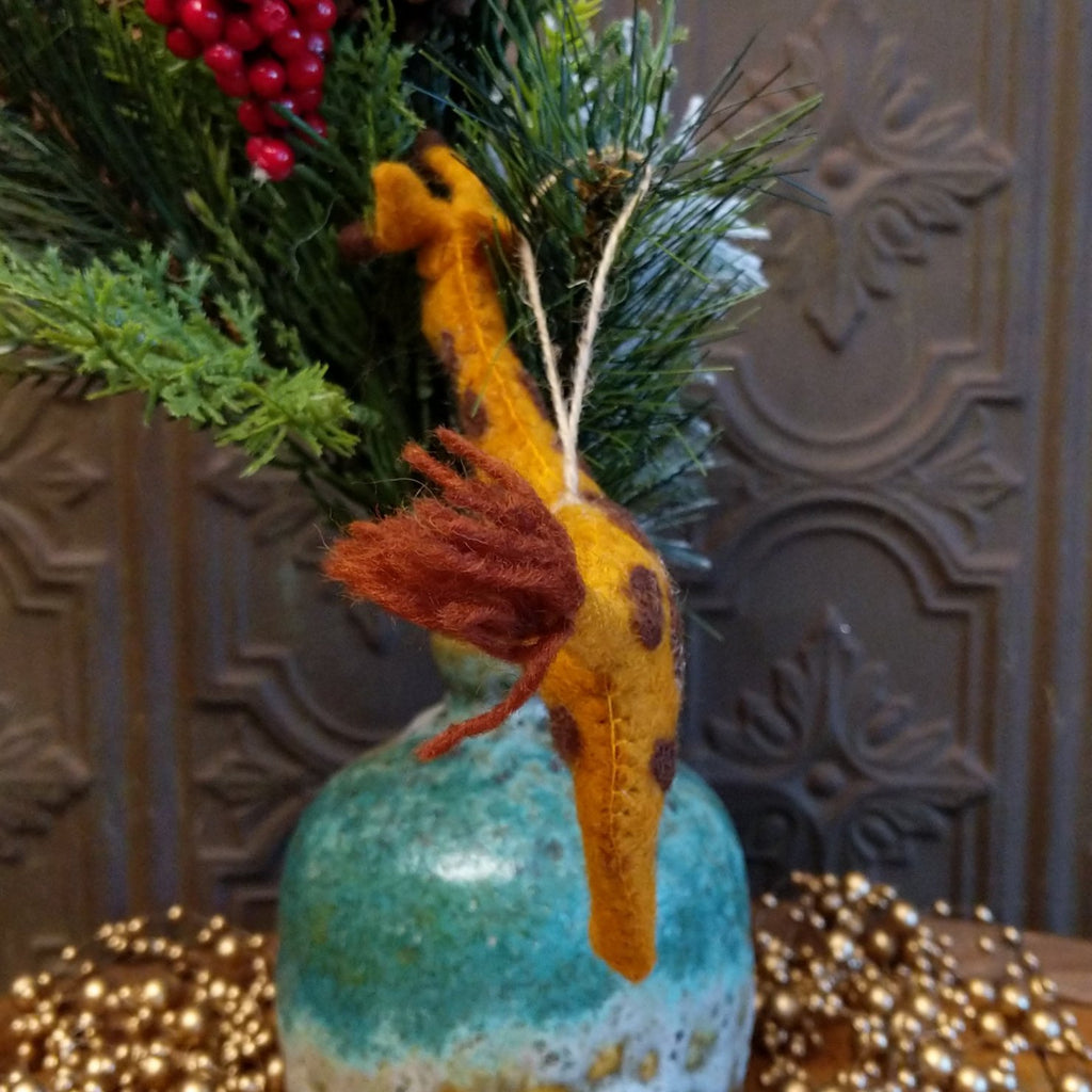 Giraffe Felt Ornament GF-ORN-FO332-3