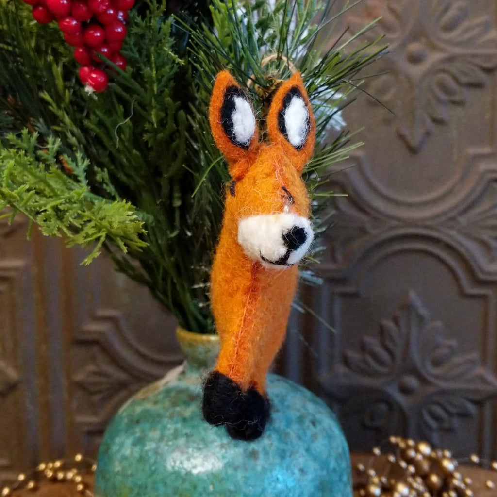 Fox Felt Ornament GF-ORN-FO100