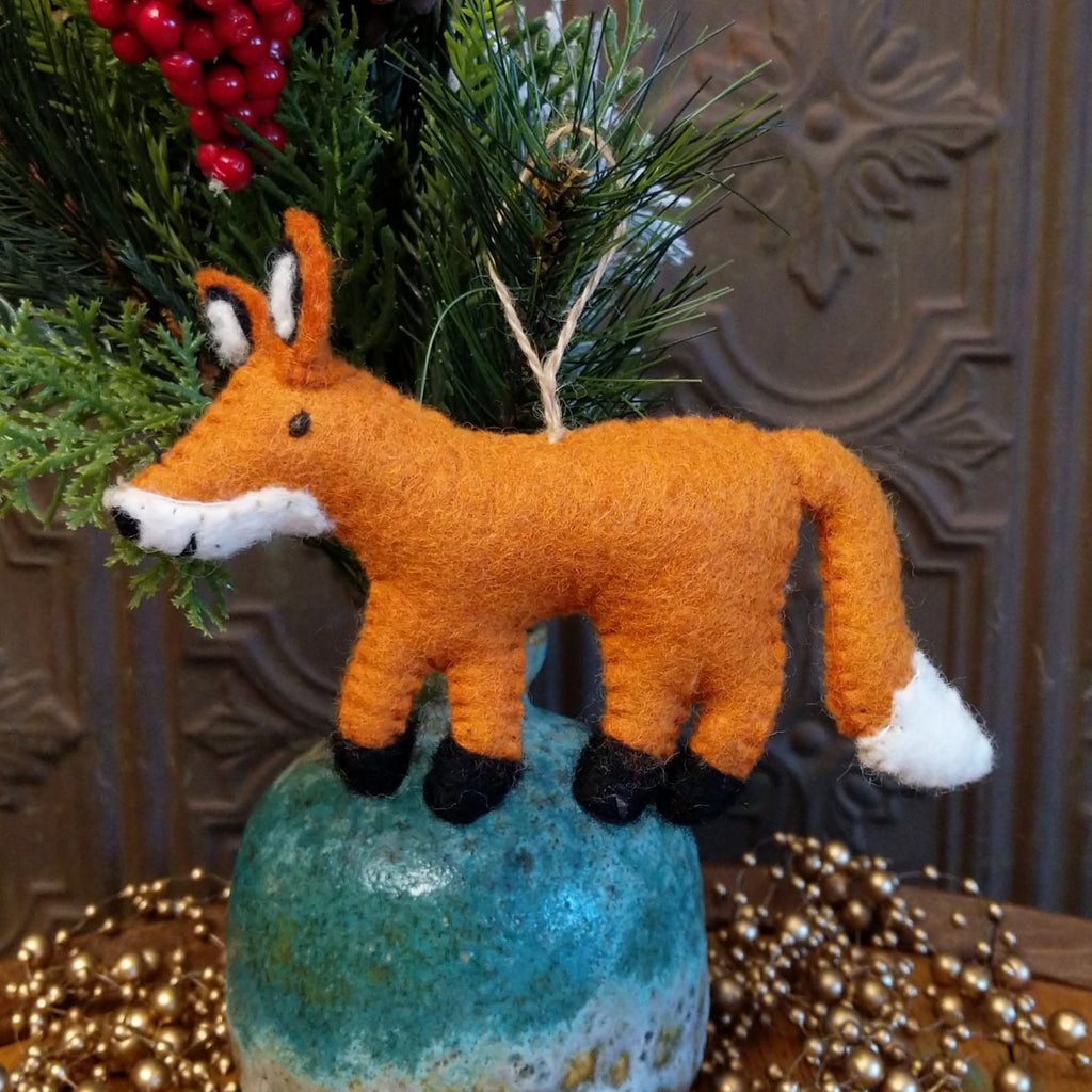 Fox Felt Ornament GF-ORN-FO100