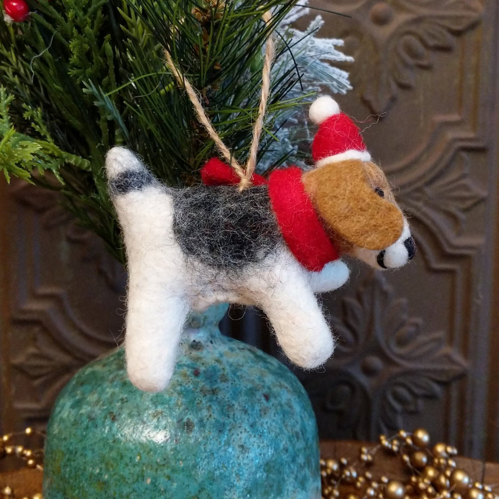 Jack Russell Felt Ornament GF-ORN-FO101-1