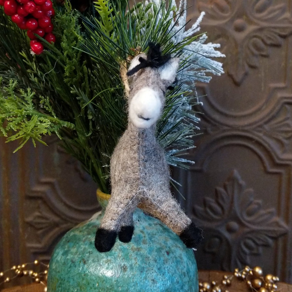 Donkey Felt Ornament GF-ORN-FO010-1