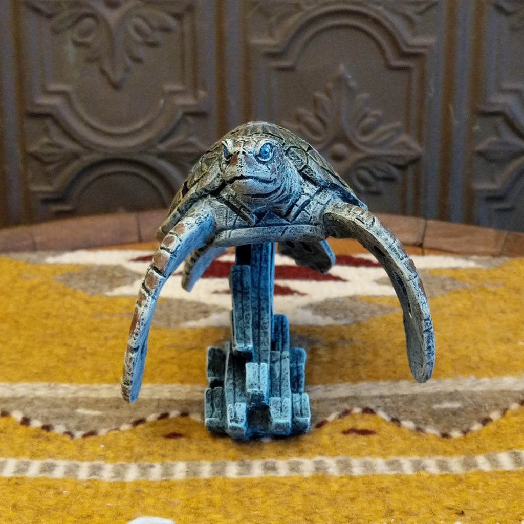 Mini Sea Turtle Edge Sculpture by Matt Buckley GF-6016222