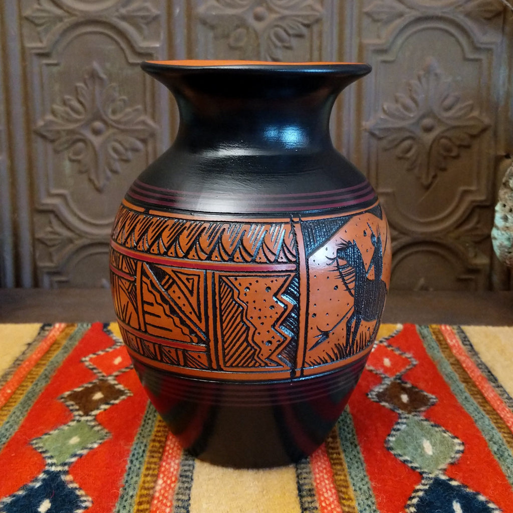 Navajo Eagle Pottery by Paul Lansing SWT-POT-0070