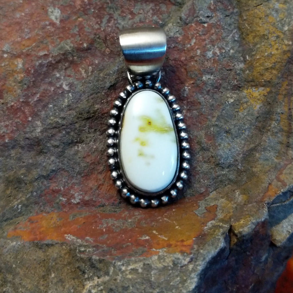 Palomino Variscite Pendant by Angela Martin GJ-PND-0085