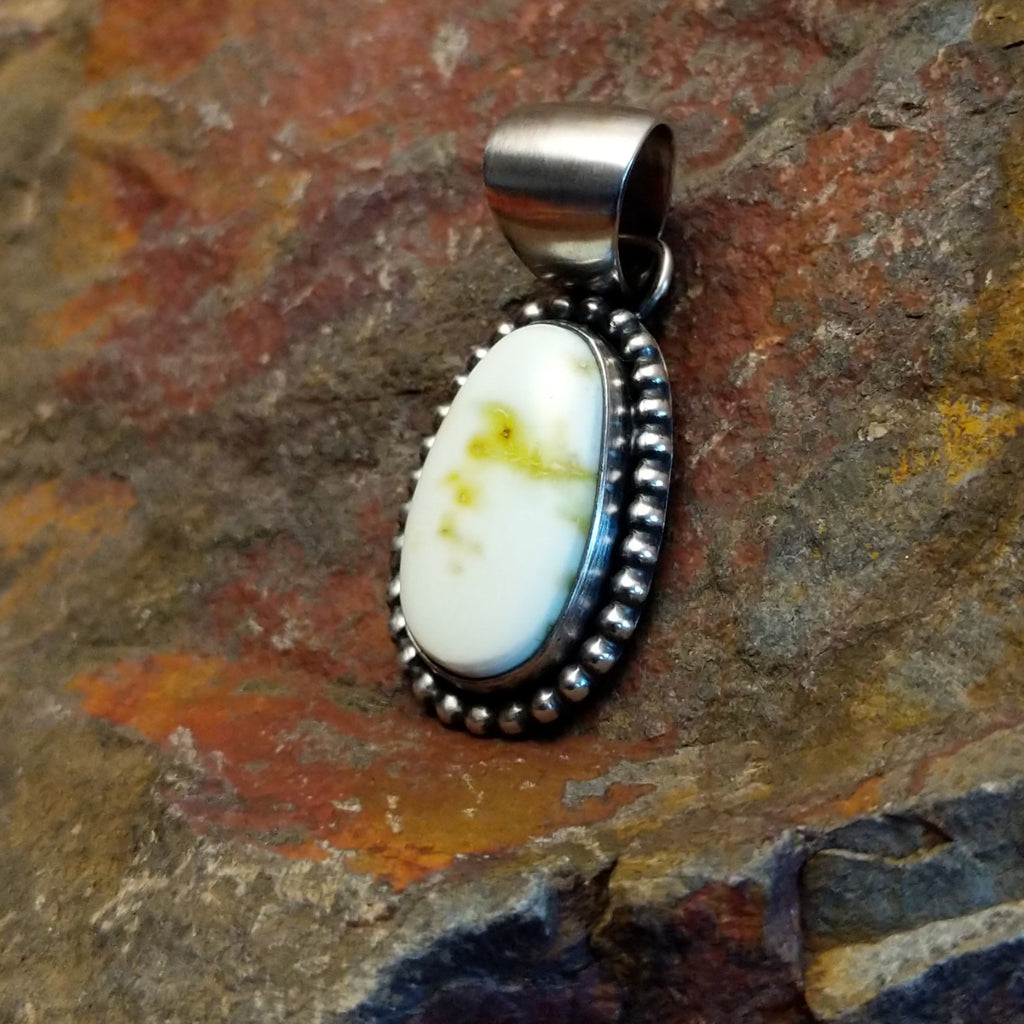 Palomino Variscite Pendant by Angela Martin GJ-PND-0085