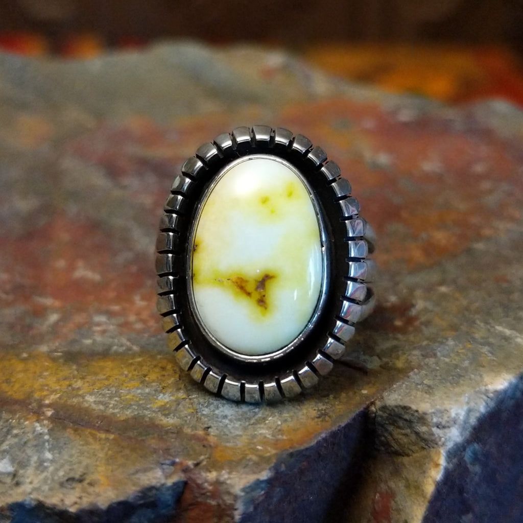 Palomino Variscite Ring by Bernyse Chavez GJ-RNG-0081