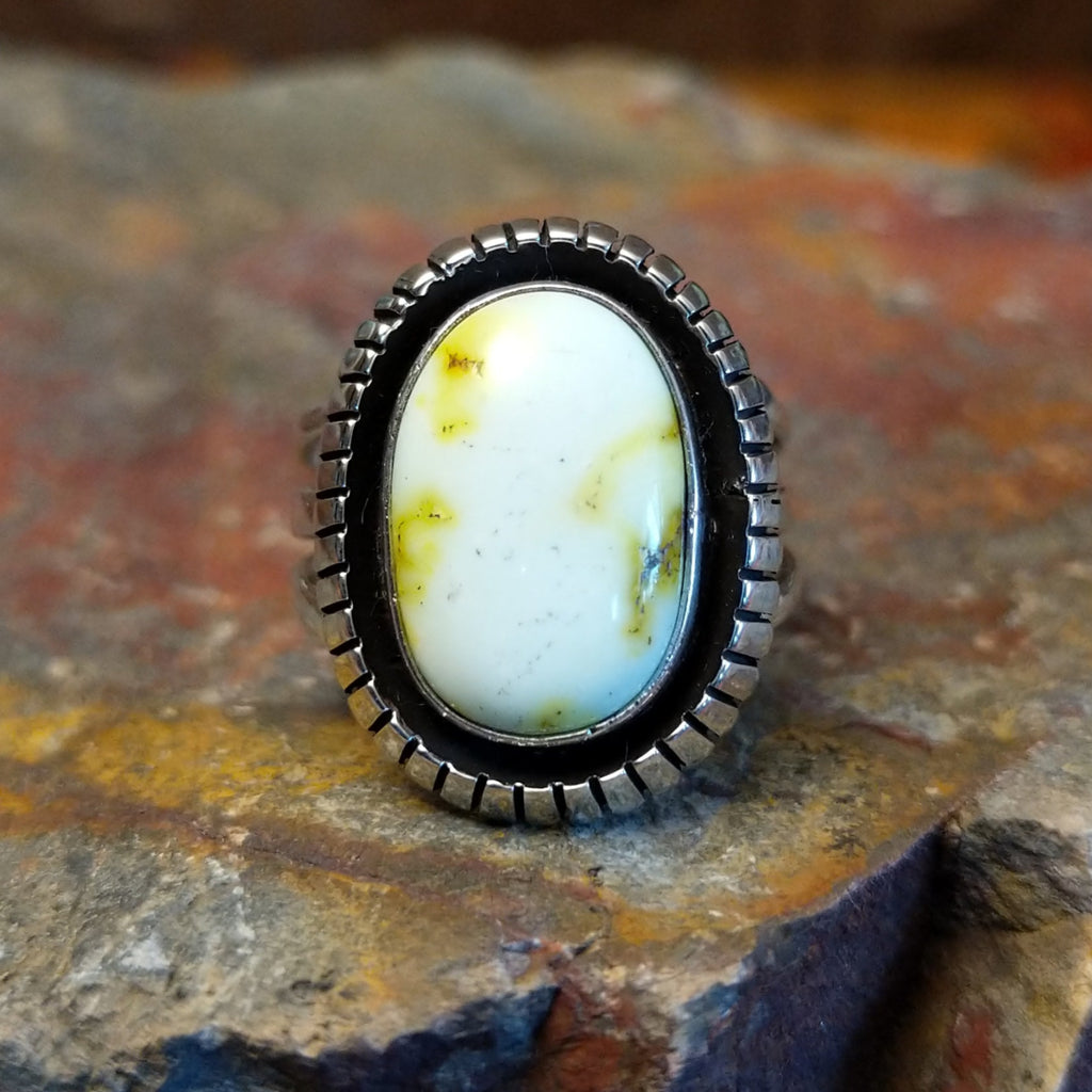 Palomino Variscite Ring by Bernyse Chavez GJ-RNG-0082