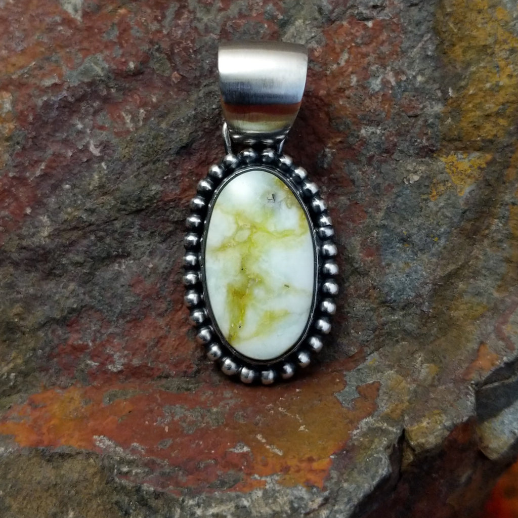 Palomino Variscite Pendant by Angela Martin SWSG-PND-0013