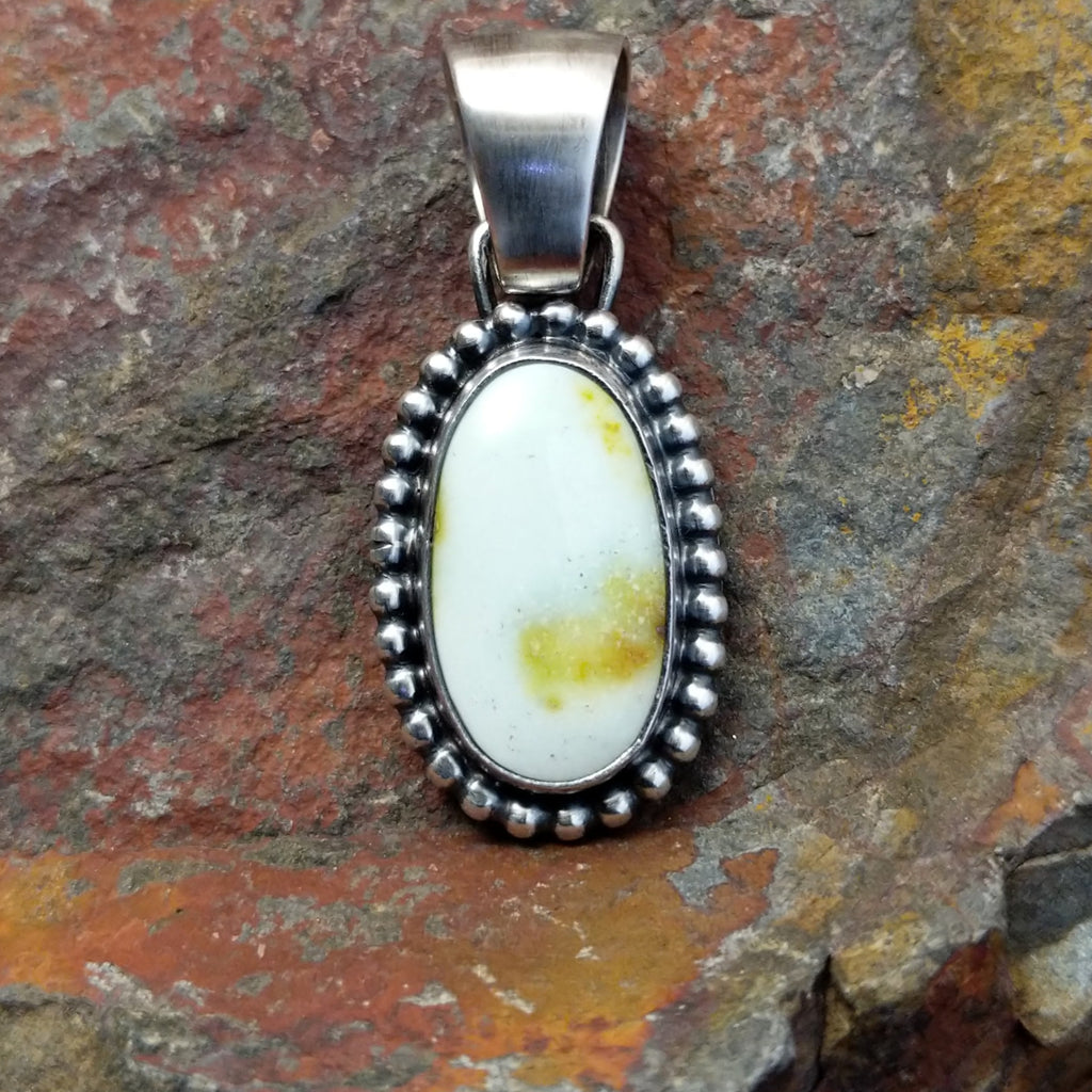 Palomino Variscite Pendant by Angela Martin SWSG-PND-0014