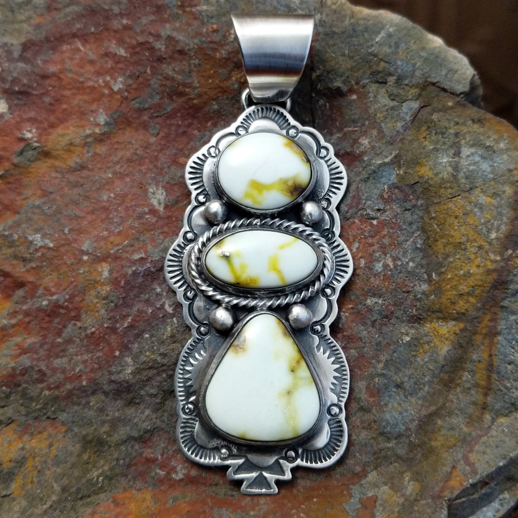 Palomino Variscite Trio Pendant by J.P. SWSG-PND-0015