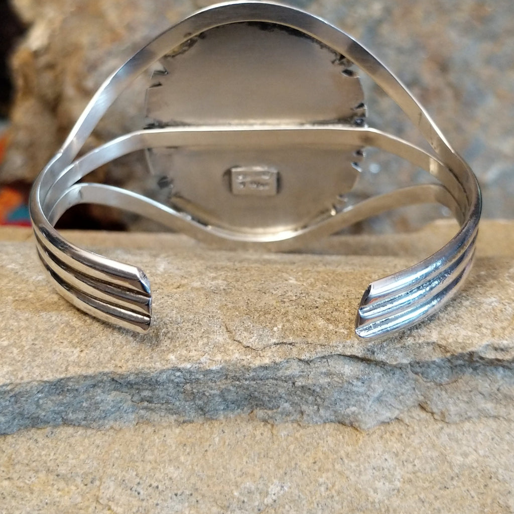 Large Bumblebee Jasper Cuff by R. Kee GJ-BRC-0104