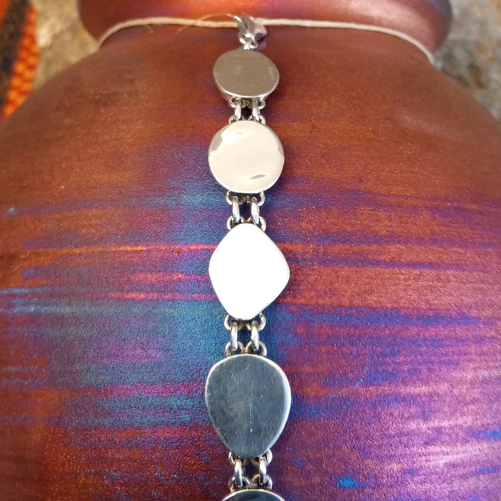 Navajo Made Bumblebee Jasper Link Bracelet GJ-BRC-0106