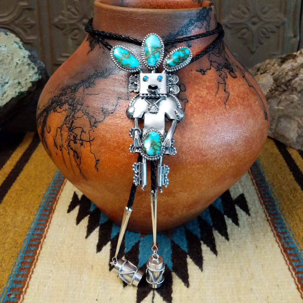 Kachina Bolo Tie by John Larson SWSG-BOL-0001