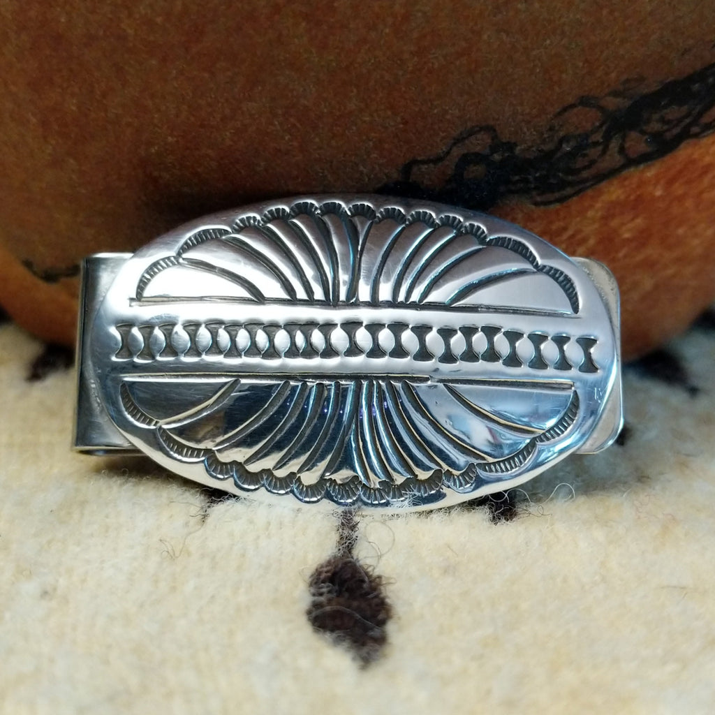 Stamped Silver Money Clip by James Mason SWSG-CLP-0001
