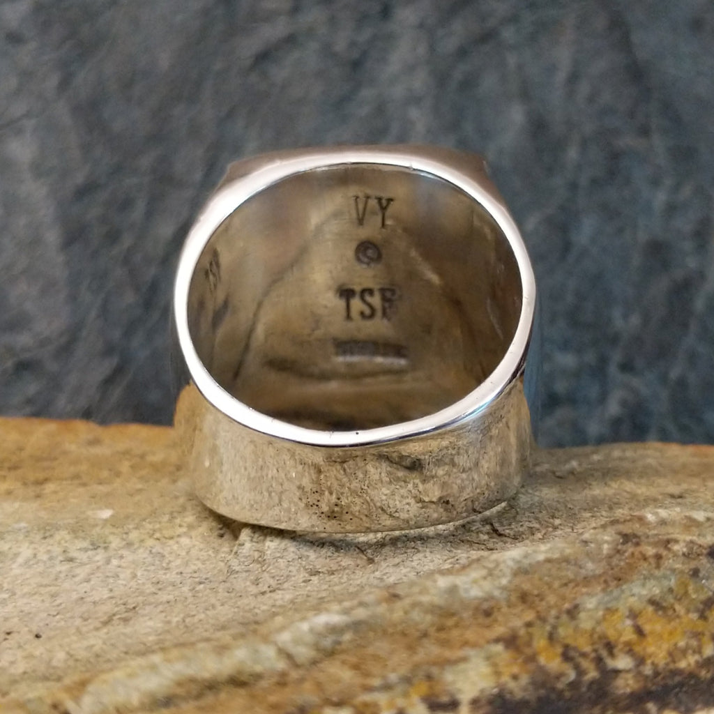 Navajo Multi-Stone Inlay Ring GJ-RNG-0003 Size 12